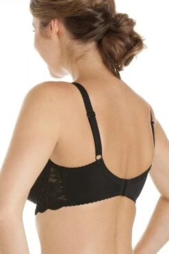 Camille Black Lingerie Womens Full Cup Underwired Lace Bra -Camille Sales Store camille black lingerie womens full cup underwired lace bra p362 1737 medium