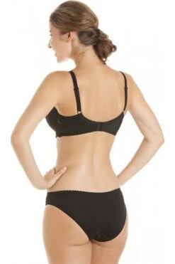 Camille Black Lingerie Womens Full Cup Underwired Lace Bra -Camille Sales Store camille black lingerie womens full cup underwired lace bra p362 1742 medium
