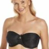 Camille Black Strapless Multiway Non Padded Underwired Bra -Camille Sales Store camille black strapless multiway non padded underwired bra p394 54265 medium