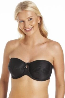 Camille Black Strapless Multiway Non Padded Underwired Bra