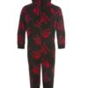Camille Childrens Unisex Black And Red Skull Print All In One Pyjama Onesie -Camille Sales Store camille childrens unisex black and red skull print all in one pyjama onesie p3070 20828 medium