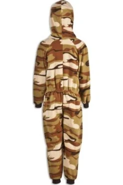 Camille Childrens Unisex Sand Camouflage Print All In One Pyjama Onesie -Camille Sales Store camille childrens unisex sand camouflage print all in one pyjama onesie p1851 6418 medium