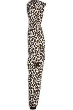 Camille Childrens Unisex Snow Leopard Print All In One Pyjama Onesie -Camille Sales Store camille childrens unisex snow leopard print all in one pyjama onesie p1852 6411 medium