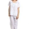 Camille Classic Blue Dot Short Sleeve White Pyjama Set 2 Camille Classic Blue Dot Short Sleeve White Pyjama Set -Camille Sales Store camille classic blue dot short sleeve white pyjama set p2471 12067 medium