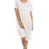 Camille Classic Blue Floral Dot Print Jersey Nightdress -Camille Sales Store camille classic blue floral dot print jersey nightdress p3867 65252 medium