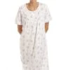 Camille Classic Pink Floral Dot Print Jersey Nightdress -Camille Sales Store camille classic pink floral dot print jersey nightdress p3866 65257 medium
