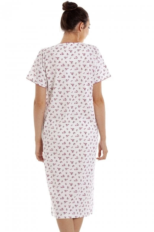 Camille Classic Short Sleeved Floral Nightdresses 5 Camille Classic Short Sleeved Floral Nightdresses - Image 3