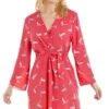 Camille Coral Humming Bird Print Wrap And Chemise Set 2 Camille Coral Humming Bird Print Wrap And Chemise Set -Camille Sales Store camille coral humming bird print wrap and chemise set p2163 11257 medium