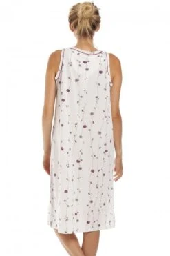 Camille Cream Sleeveless Poppy Print Nightdress -Camille Sales Store camille cream sleeveless poppy print nightdress p3882 59283 medium