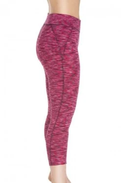 Camille Ex Highstreet Pink Stripe Activewear Capri Leggings -Camille Sales Store camille ex highstreet pink stripe activewear capri leggings p3246 45154 medium