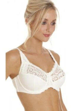 Camille Ivory Lace Non Padded Underwired Bra -Camille Sales Store camille ivory lace non padded underwired bra p332 1715 medium