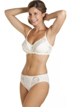 Camille Ivory Lingerie Womens Full Cup Underwired Lace Bra -Camille Sales Store camille ivory lingerie womens full cup underwired lace bra p363 1748 medium