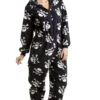 Camille Luxury All In One Black And White Skull Print Hooded Fleece Onesie 2 Camille Luxury All In One Black And White Skull Print Hooded Fleece Onesie -Camille Sales Store camille luxury all in one black and white skull print hooded fleece onesie p1440 11495 medium