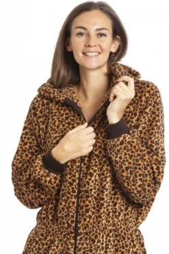 Camille Luxury All In One Caramel Leopard Hooded Fleece Onesie 12 Camille Luxury All In One Caramel Leopard Hooded Fleece Onesie -Camille Sales Store camille luxury all in one caramel leopard hooded fleece onesie p1438 56165 medium