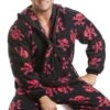 Camille Mens Black All In One Pyjama In A Red Or White Skull Print 2 Camille Mens Black All In One Pyjama In A Red Or White Skull Print -Camille Sales Store camille mens black all in one pyjama in a red or white skull print p3076 20927 medium
