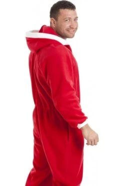 Camille Mens Luxury Red Hooded Onesie -Camille Sales Store camille mens luxury red hooded onesie p1572 4248 medium