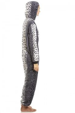 Camille Supersoft Luxury Fleece Grey Snow Leopard Onesie 11 Camille Supersoft Luxury Fleece Grey Snow Leopard Onesie -Camille Sales Store camille supersoft luxury fleece grey snow leopard onesie p838 56307 medium