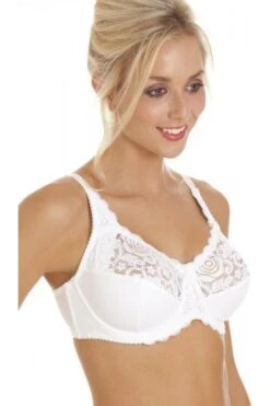 Camille White Lace Non Padded Underwired Bra -Camille Sales Store camille white lace non padded underwired bra p333 1720 medium