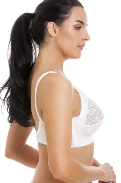 Camille White Non Wired Half Lace Soft Cup Bra 8 Camille White Non Wired Half Lace Soft Cup Bra -Camille Sales Store camille white non wired half lace soft cup bra p334 21723 medium