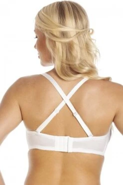 Camille White Strapless Multiway Non Padded Underwired Bra 11 Camille White Strapless Multiway Non Padded Underwired Bra -Camille Sales Store camille white strapless multiway non padded underwired bra p395 54289 medium