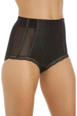 Camille Womens 2 Pack Black High Waisted Mesh Support Panel Control Briefs 8 Camille Womens 2 Pack Black High Waisted Mesh Support Panel Control Briefs -Camille Sales Store camille womens 2 pack black high waisted mesh support panel control briefs p83 1886 medium