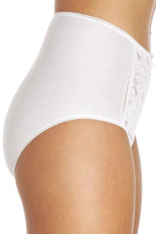 Camille Womens 3 Pack Lace Front Full Briefs 4 Camille Womens 3 Pack Lace Front Full Briefs - Image 2