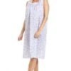 Camille Womens Blue Floral Sleeveless Nightdress -Camille Sales Store camille womens blue floral sleeveless nightdress p3576 41061 medium