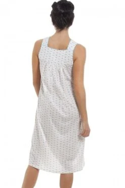 Camille Womens Blue & Grey Pinstriped Sleeveless Nightdress -Camille Sales Store camille womens blue grey pinstriped sleeveless nightdress p3122 41502 medium