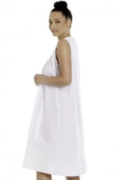 Camille Camille Womens Blue Polka Dot White Sleeveless Nightdress -Camille Sales Store camille womens blue polka dot white sleeveless nightdress p3797 47956 medium