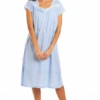 Camille Womens Blue Short Sleeve White Polka Dot Nightdress -Camille Sales Store camille womens blue short sleeve white polka dot nightdress p3879 59220 medium
