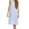Camille Womens Blue Sleeveless White Polka Dot Nightdress -Camille Sales Store camille womens blue sleeveless white polka dot nightdress p3880 59207 medium