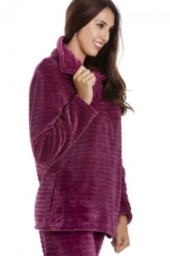 Camille Camille Womens Burgundy Striped Pyjama Set -Camille Sales Store camille womens burgundy striped pyjama set p3475 35906 medium