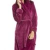 Camille Camille Womens Burgundy Supersoft Charlotte Bathrobe 2 Camille Camille Womens Burgundy Supersoft Charlotte Bathrobe -Camille Sales Store camille womens burgundy supersoft charlotte bathrobe p3477 35927 medium