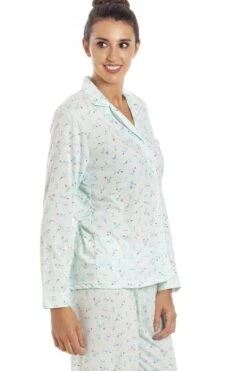 Camille Womens Classic Jersey Long Sleeve Mint Green Pyjama Set -Camille Sales Store camille womens classic jersey long sleeve mint green pyjama set p3786 47859 medium
