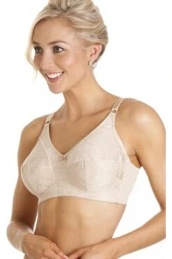 Camille Womens Cotton Comfort Non Wire Soft Cup Beige Bra -Camille Sales Store camille womens cotton comfort non wire soft cup beige bra p959 2585 medium