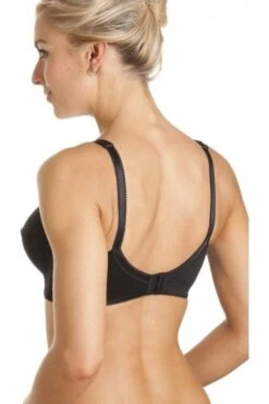 Camille Womens Cotton Comfort Non Wire Soft Cup Black Bra -Camille Sales Store camille womens cotton comfort non wire soft cup black bra p961 2596 medium