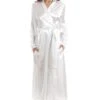 Camille Womens Cream Luxury Satin Dressing Gown -Camille Sales Store camille womens cream luxury satin dressing gown p2903 17539 medium