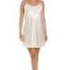 Camille Womens Cream Short Thin Strap Satin Chemise 2 Camille Womens Cream Short Thin Strap Satin Chemise -Camille Sales Store camille womens cream short thin strap satin chemise p3903 54098 medium
