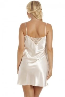 Camille Womens Cream Short Thin Strap Satin Chemise 9 Camille Womens Cream Short Thin Strap Satin Chemise -Camille Sales Store camille womens cream short thin strap satin chemise p3903 54104 medium
