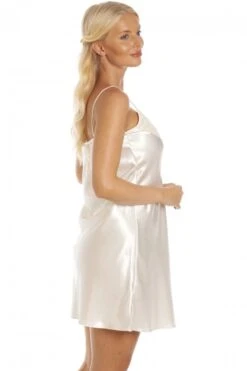 Camille Womens Cream Short Thin Strap Satin Chemise 10 Camille Womens Cream Short Thin Strap Satin Chemise -Camille Sales Store camille womens cream short thin strap satin chemise p3903 54107 medium