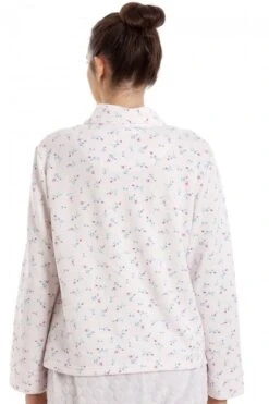 Camille Womens Floral Button Mock Quilt Bed Jacket Pink -Camille Sales Store camille womens floral button mock quilt bed jacket pink p3751 46732 medium