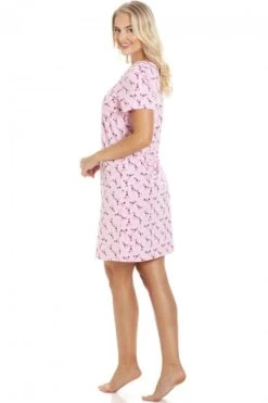 Camille Womens Floral Print Pink Nightdress -Camille Sales Store camille womens floral print pink nightdress p2233 41658 medium