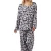 Camille Camille Womens Floral Printed Viscose Pyjama Set -Camille Sales Store camille womens floral printed viscose pyjama set p3443 34768 medium