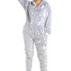 Camille Camille Womens Glow In The Dark Onesie Grey -Camille Sales Store camille womens glow in the dark onesie grey p3959 60130 medium
