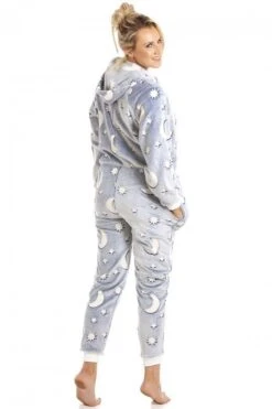Camille Camille Womens Glow In The Dark Onesie Grey -Camille Sales Store camille womens glow in the dark onesie grey p3959 60146 medium