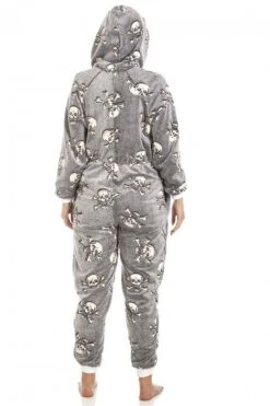 Camille Camille Womens Glow In The Dark Skull Onesie -Camille Sales Store camille womens glow in the dark skull onesie p3961 60278 medium