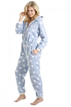 Camille Camille Womens Heart Print Onesie Blue -Camille Sales Store camille womens heart print onesie blue p3755 46831 medium