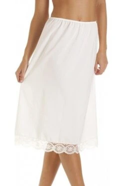 Camille Womens Ivory Lace Hemline 26'' Half Slip Under Skirt -Camille Sales Store camille womens ivory lace hemline 26 half slip under skirt p500 1962 medium