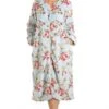 Camille Womens Katie Blue Floral Zip Robe -Camille Sales Store camille womens katie blue floral zip robe p3662 44193 medium