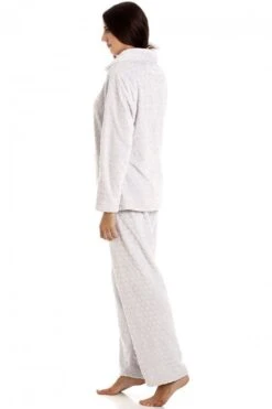 Camille Camille Womens Light Grey Spot Pyjama Set -Camille Sales Store camille womens light grey spot pyjama set p3471 35870 medium